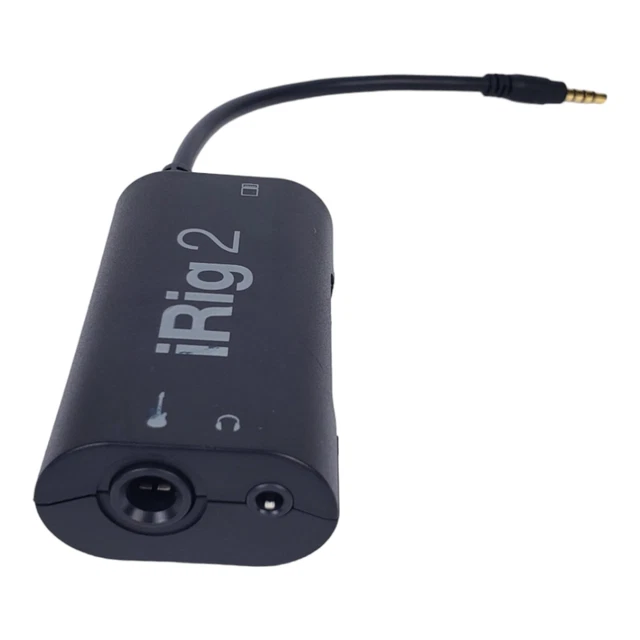 IK Multimedia iRig 2 Analog Guitar Interface Tested Working