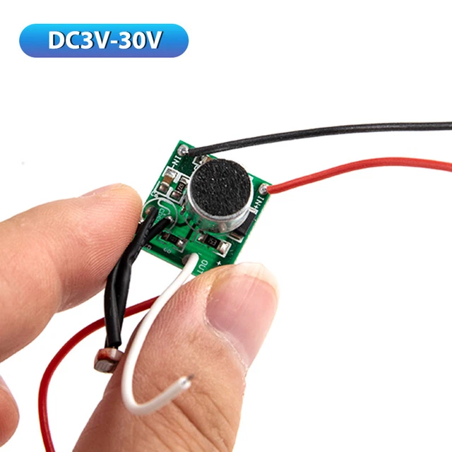 DIY LOW VOLTAGE Sound Light Control Sensor DC 3V30V LED Driver Switch