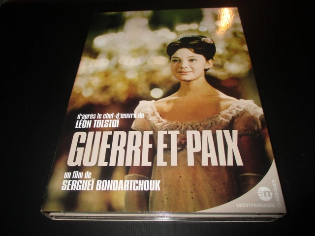 COFFRET 4 DVD "GUERRE ET PAIX" Lyudmila SAVELIEVA / de Serguei BONDARTCHOUK