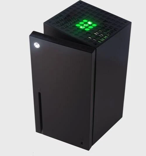 XBOX SERIES X Replica Mini Fridge Thermoelectric Drinks Cooler Black