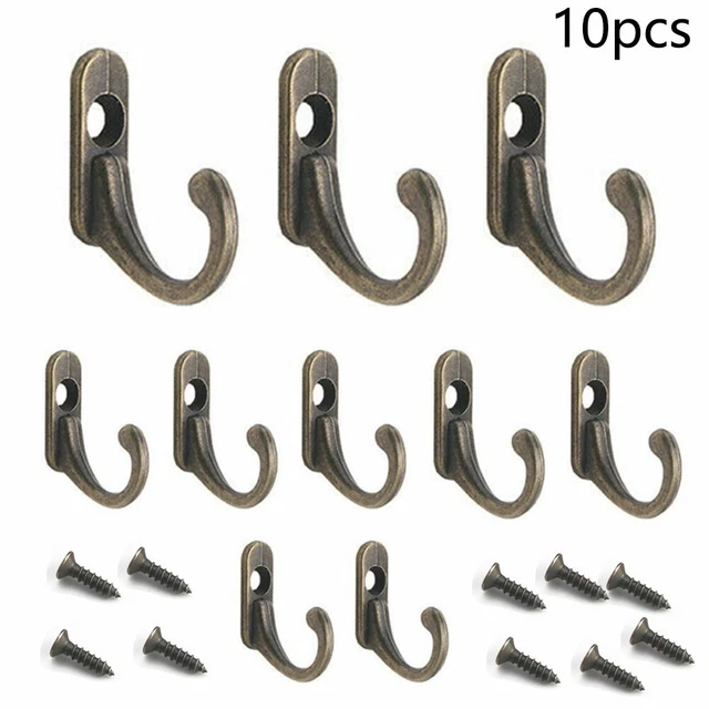 Hook Brass Clothes Coat Rack Zinc Alloy 22mm Corrosion resistance Useful