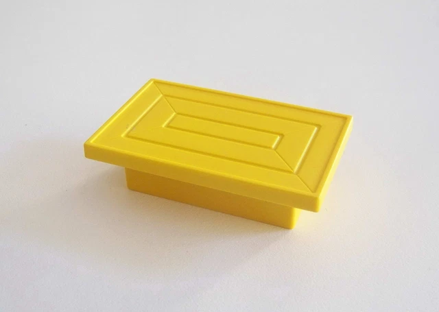 Table Jaune Playmobil - Maison D'été 3771 - Meuble Salon Pour Maison De Vacances - Occasion