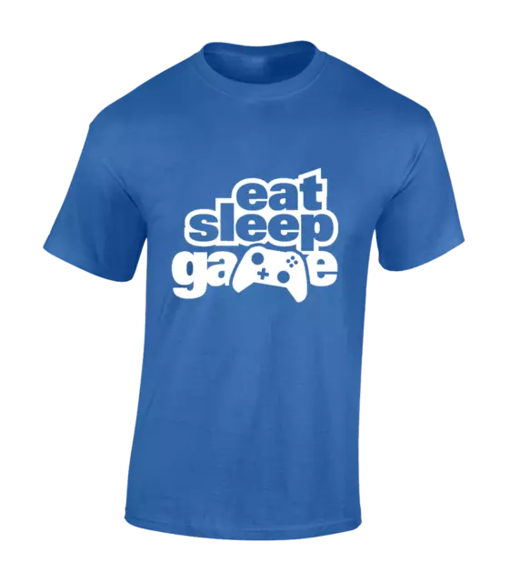 Maglietta Da Uomo Eat Sleep Game Pc Gamer Computer Gaming Design Top Regalo Top 10