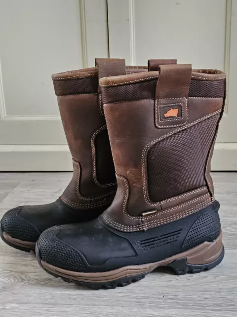 BUCKLER BUCKBOOTZ BUCKZ Viz Hi Vis Safety Rigger Boots