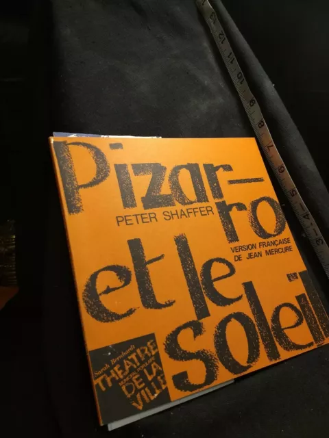 Pizarro and the Sun - French version by Jean Mercure. SHAFFER, Peter 1969