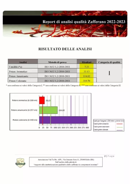 Bulbi di ZAFFERANO  VAL  TIDONE  BIOLOGICO - certificato da SUOLO e SALUTE 