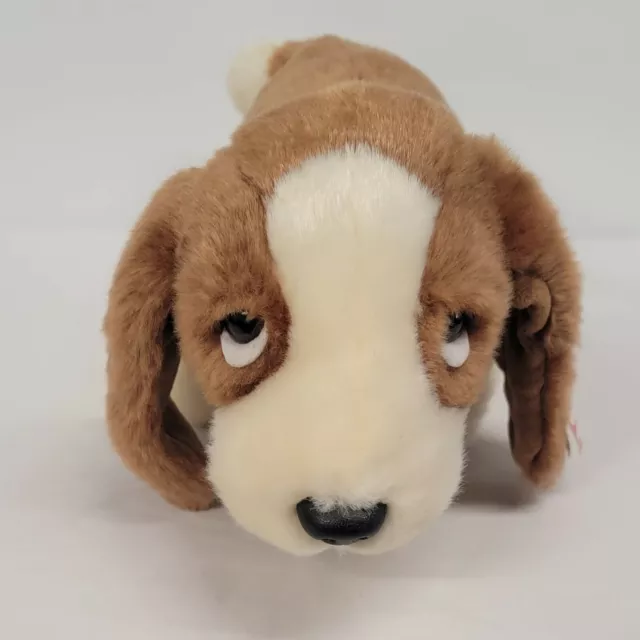 Tracker The Basset Hound 12" Ty Beanie Baby Buddies 1998 Retired Excellent Cond.