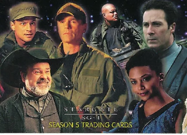 Stargate   Season 5  Base / Basic Set Of 72 Cards By Rittenhouse