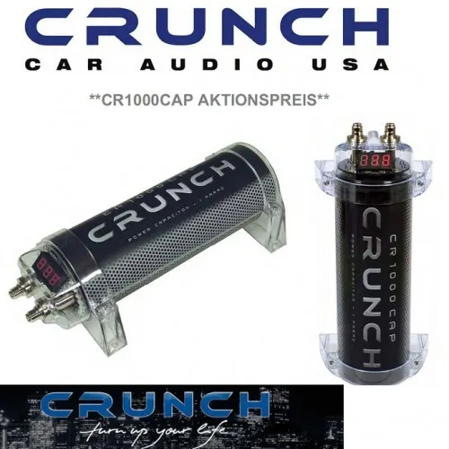 Crunch Power Cap CR1000 Kondensator CR1000CAP Powercap 1 Farad