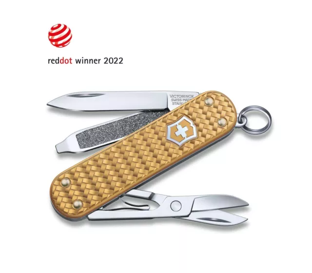 Victorinox - Collection Classic Precious Alox - Brass Gold - 0.6221.408G