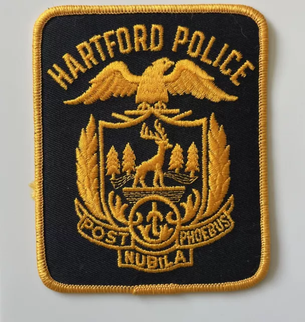 Hartford State Capital Connecticut Police Patch USA