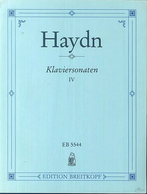 Haydn - Sonates pour Piano IV