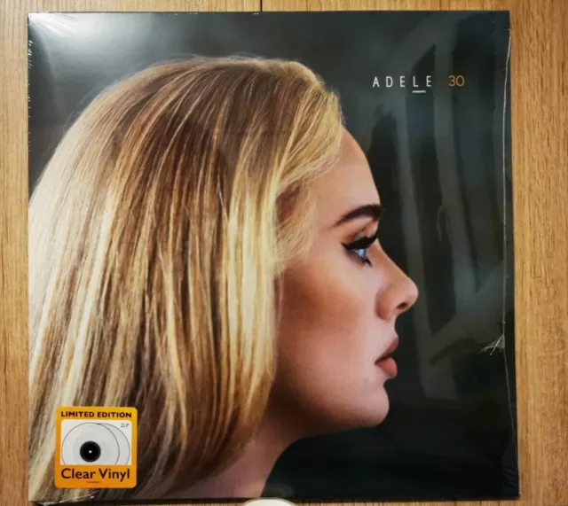 Vinyle ADELE "30" Limited Edition Clear Vinyl Neuf Scellé