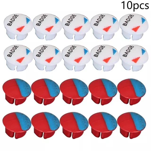 Indicazione Calda E Fredda Da 10 Pezzi Per Rubinetto Del Bagno Cucina Per 7 Mm