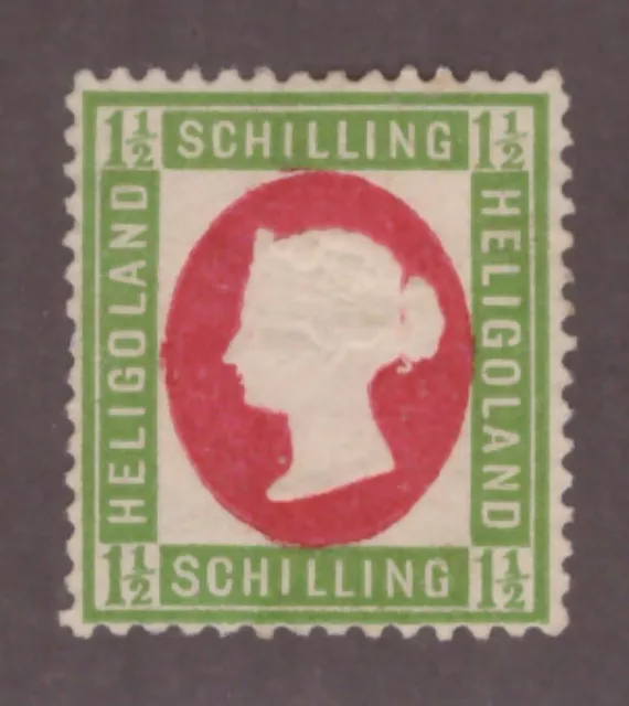 Heligoland German Occupation Scott#12 MH Scott=$95