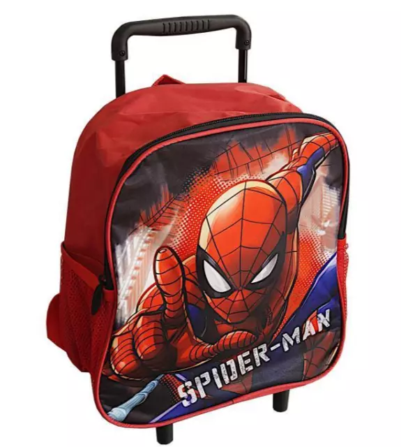 zainetto per asilo zaino trolley bimbo cartella scuola bambino spiderman nuovo