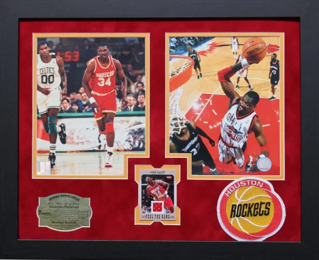1988 Frank Johnson Game Worn Houston Rockets Jersey. Basketball, Lot  #41195