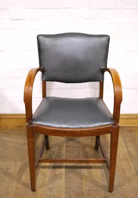 Vintage Industrial bentwood carver armchair - desk chair 2