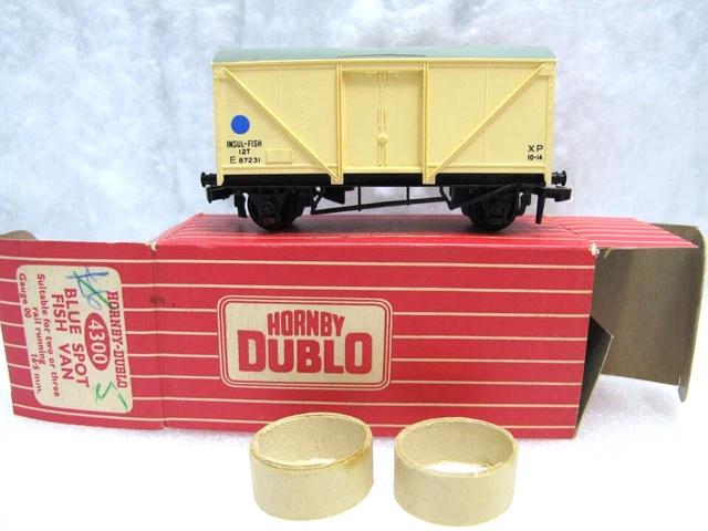 HORNBY DUBLO 4300 Blue Spot Fish Van - Boxed - OO Gauge - (3972) £11.99 ...