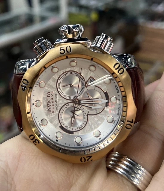 OROLOGIO CRONOGRAFO SVIZZERO Automatico Da Uomo Invicta Reserve Subaqua Noma l 10482 EUR 671,48