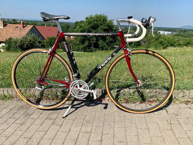 VINTAGE 1993 TREK 2200 Composite Carbon Aluminum Road Bicycle 58cm
