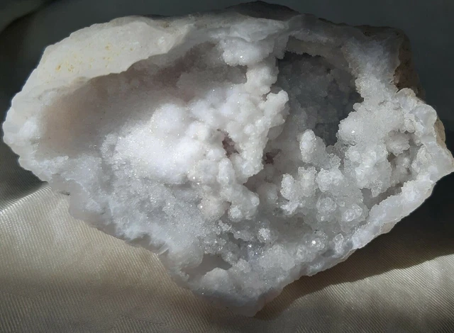 Geode aus Calcit und Quarz, Patagonien, Argentinien