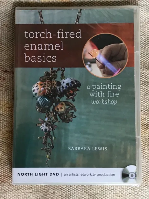 Torch Fired Enamel Basics Workshop-Dvd By Barbara Lewis-New-2012