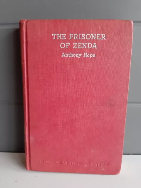 Vintage 1950 First Edition  The Prisoner Of Zenda by Anthony Hope Hardback Book