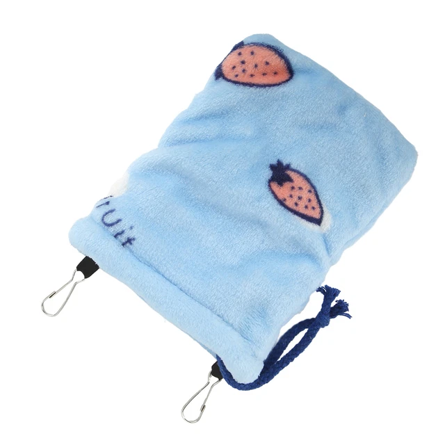 Hamster Schlafsack Flanell Warm Soft Hideout Kleines Haustier Hängebett Mit Obm