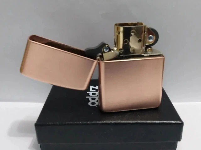 Zippo 2022 Copper Color Brass Armor 3