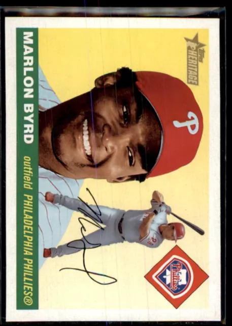 2004 Topps Heritage Marlon Byrd Philadelphia Phillies #427