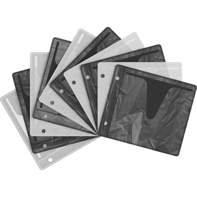 RYAN Classeur Pièces De Monnaie 480 Pochettes - Album Numismatique Noir 21.5x17cm Pour Collectionneurs