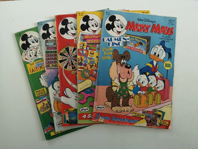 Walt Disneys      5 x    MICKY MAUS     Posten   24
