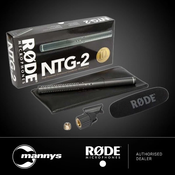 RODE NTG2 MULTI-POWERED Shotgun Microphone $309.00 - PicClick AU