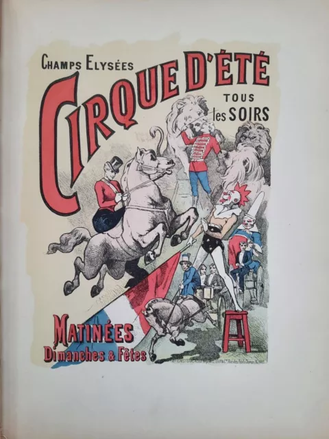 Hugues Le Roux Les Jeux Du Cirque Et La Vie Foraine Jules Garnier E.o. 1889