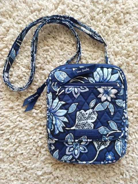 Vera Bradley Mini Hipster RFID Crossbody Wallet Organizer Tropics Tapestry NWOT