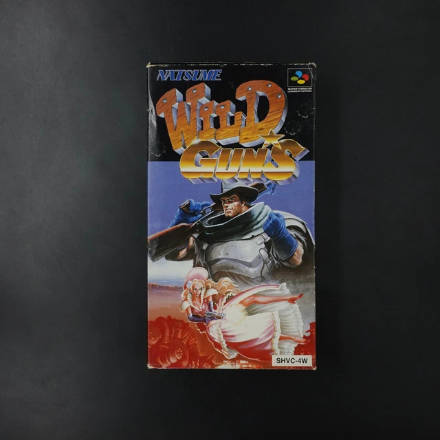 【新品未開封】SNES Wild Guns復刻版 NTSC VERSION New, unopened SNES Wild Guns reprint NTSC Version Super