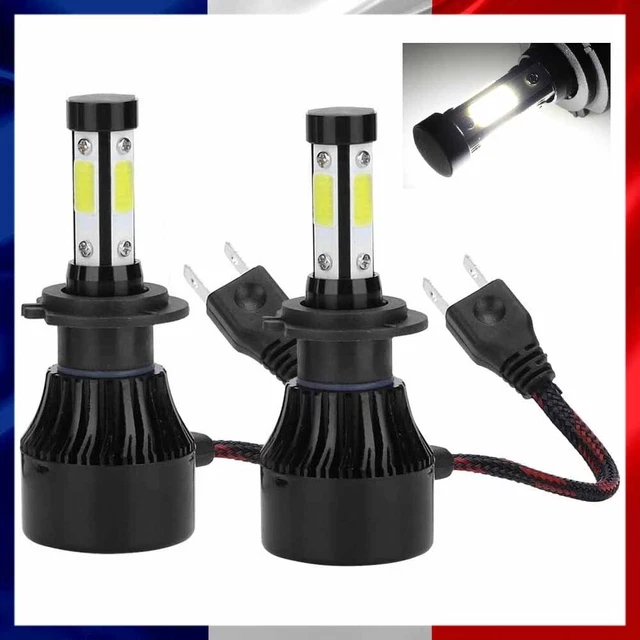 Ampoule Antibrouillard, 2pcs Coque En Aluminium H8 H11 80W 8000K CSP Ampoule Antibrouillard Blanche Avec Décodage 12-24V Universel - Foto 7