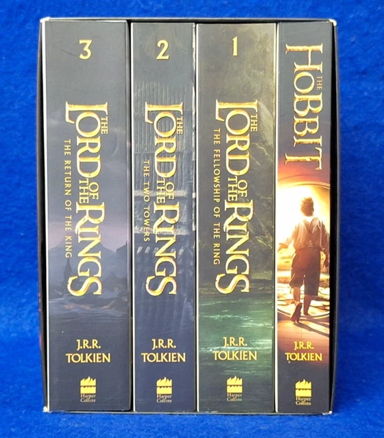 THE HOBBIT AND The Lord of the Rings: Boxed Set by J.R.R Tolkien Set of ...
