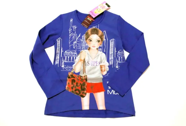 TOP MODEL  - Mädchen Bluse T-Shirt "TOP MODEL" - 140/10A - NEU