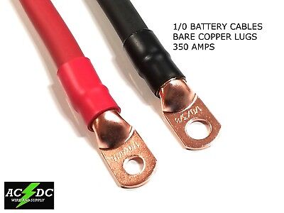 1/0 AWG 0 Gauge Copper Battery Cable Power Wire Auto/Inverter/RV/Solar
