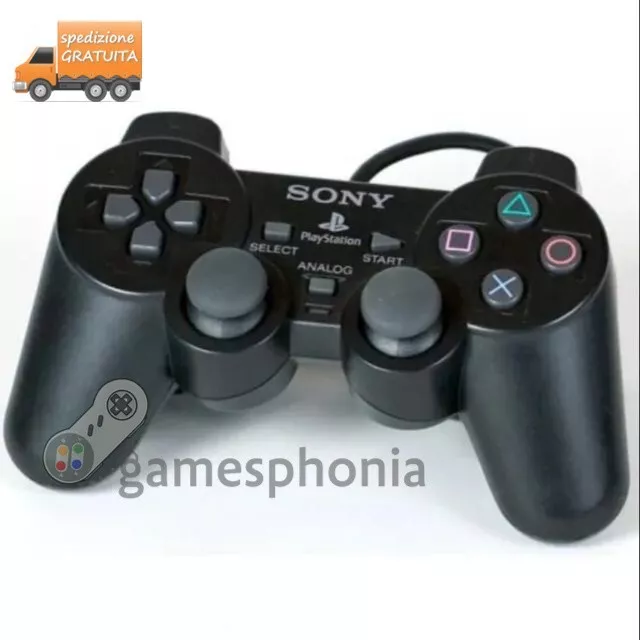 Joystick Sony Playstation 2 Prodotto Originale Pad Usato Per Ps2 Slim/Fat