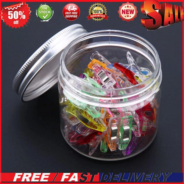 Acquista Clip Da Cucito Morsetti In Plastica Quilting Artigianato - Foto 3