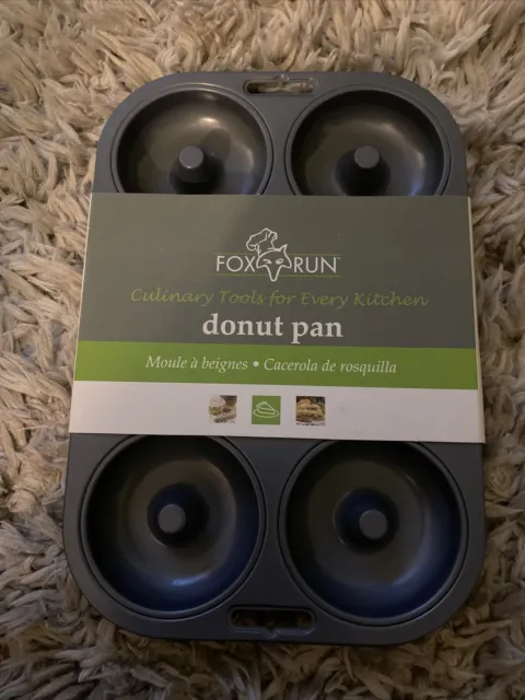 Fox Run Nonstick Donut Pan, 6 Donuts