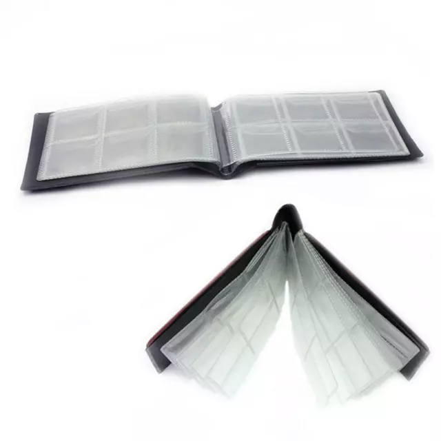 60 Pockets Coin Book Portable Coin Holding Book Durable Exquisite for Collectors