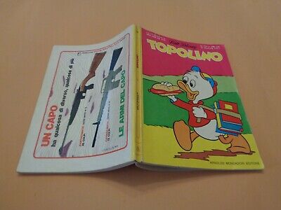 Topolino N° 799 Originale Mondadori Disney 1971 Bollini Molto Buono