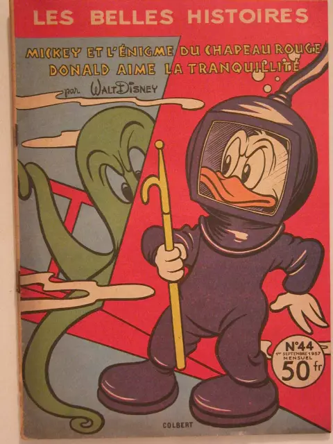 Les Belles Histoires Walt Disney ** Serie 2 N° 44  ** Septembre 1957 Carl Barks