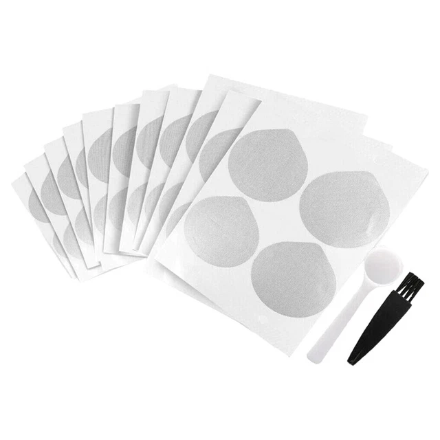 10 Seals Foil Lids for OriginalLine Coffee Pods with Spoon Brush N1O3