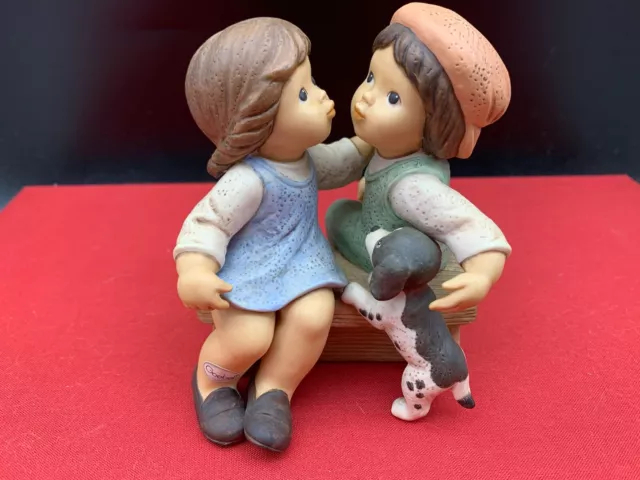 Goebel Figura Nina & Marco 13 Cm. Edición Limitada - 1 Wahl. Superior Estado