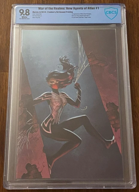 War of the Realms New Agents of Atlas #1 CBCS 9.8 Sabine Rich Silk Virgin